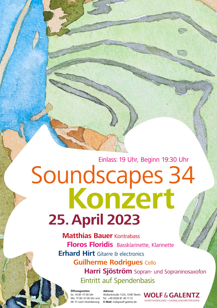 Plakat Soundscapes 34