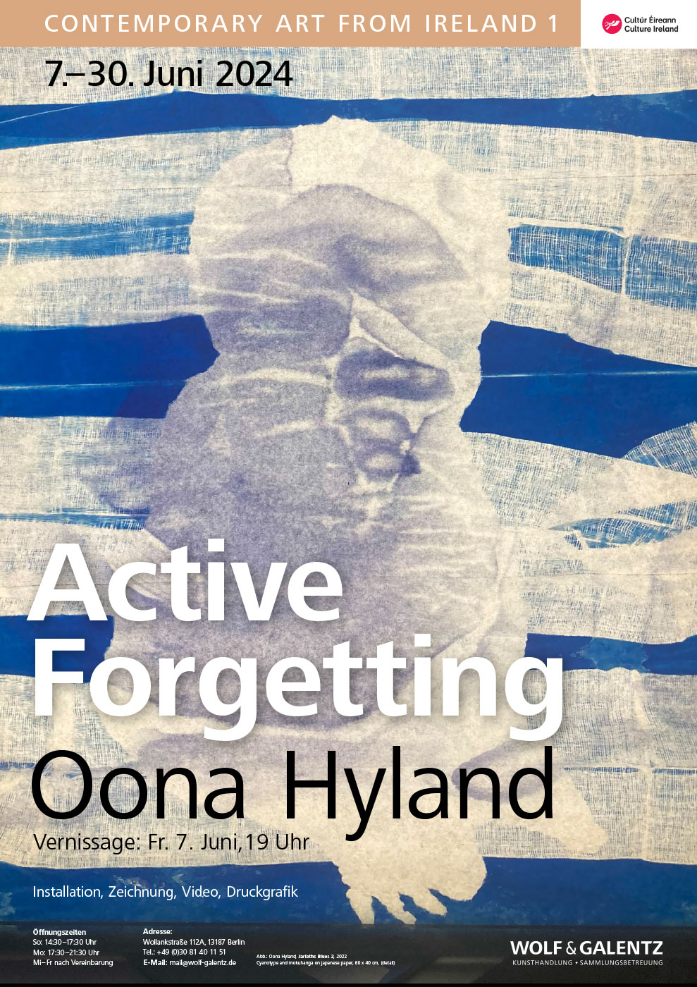 Oona Hyland Plakat Ausstellung